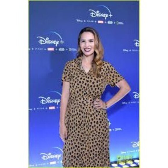 A NEW DAY Womens Dress SZ S Animal Leopard‎ Cat Belted Button Up Short Sleeves - Picture 3 of 13